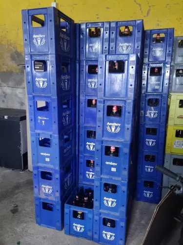 Caixa cerveja AmBev litrao