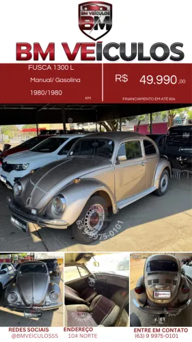 Volkswagen Fusca 1300 1980