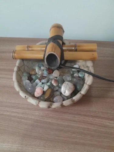 FONTE DE ÁGUA DE BAMBU 110V