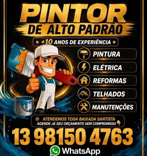 Pintura - Elétrica - Hidráulica - Marido de Aluguel - Manutenções - Instalações