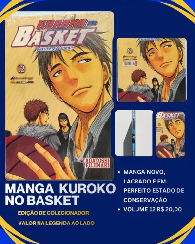 Manga Kuroko no Basket Vol 12