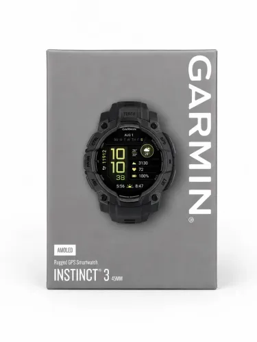 Garmin Instinct 3 45mm Amoled Lacrado 1 ano de garantia
