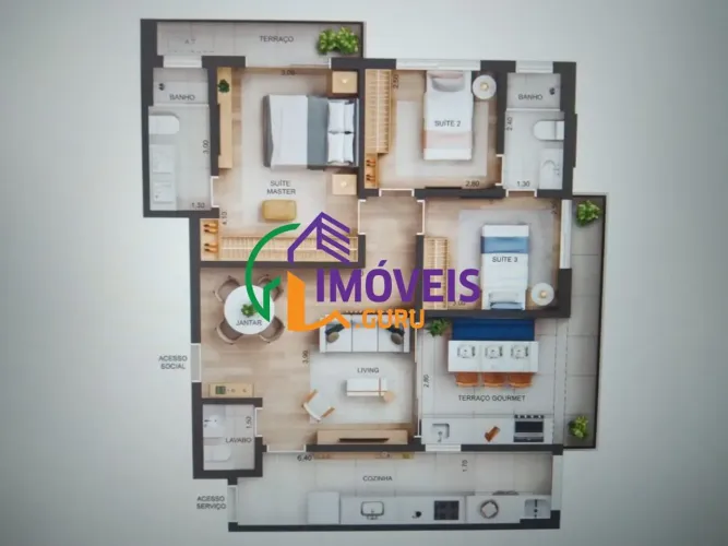 APARTAMENTO - JARDIM GUEDALA - SP