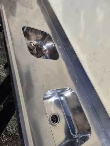 Pia bancada de inox