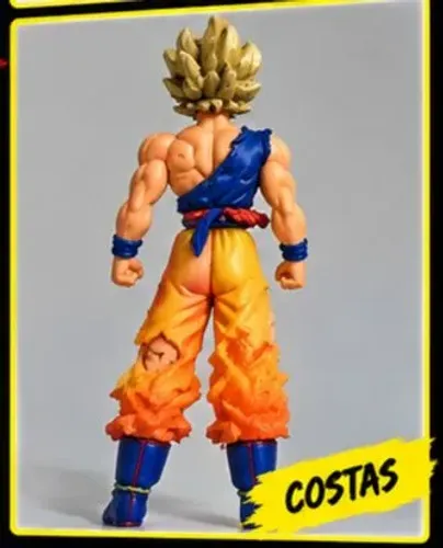 Boneco action figure do Goku Ssj