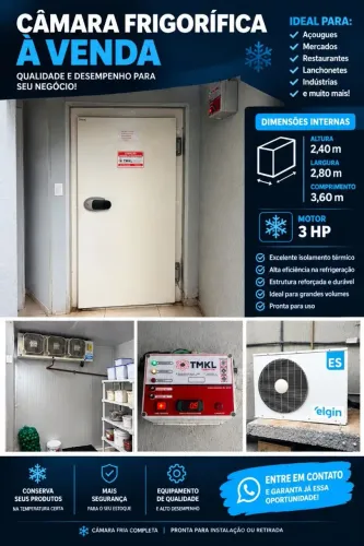 Camara fria Refrigerada