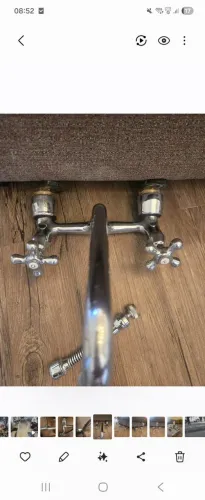 Misturador de parede Cozinha Belle Époqur Deca
