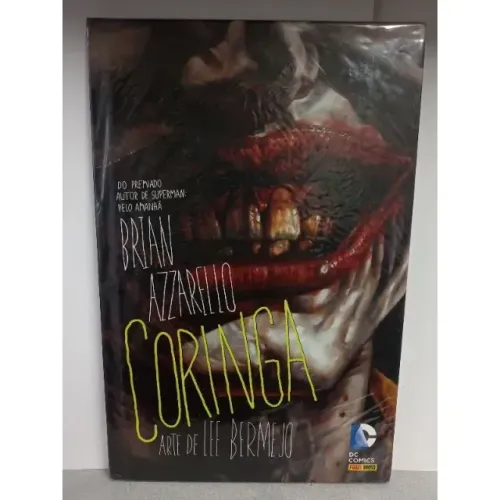 CORINGA DE BRIAN AZZARELLO E LEE BERMEJO DC COMICS PANINI batman asilo arkham robin