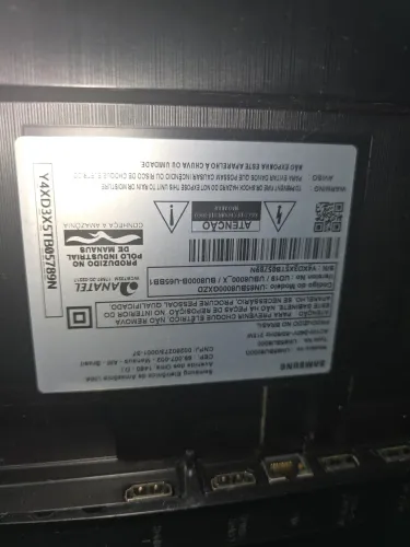 Tv Samsung 65 polegadas sem imagem 