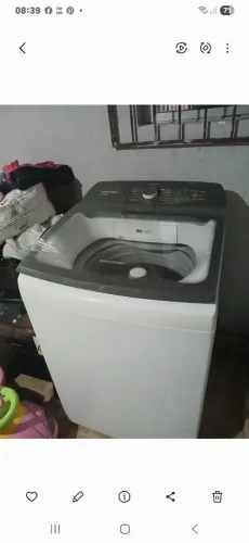 Maquina Brastemp nao ta lavando nem centrifugação, 12 kg