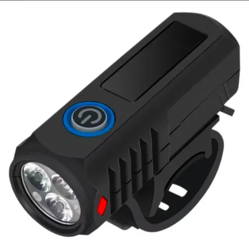 FAROL DE LED P/ BIKE RECARREGAVEL