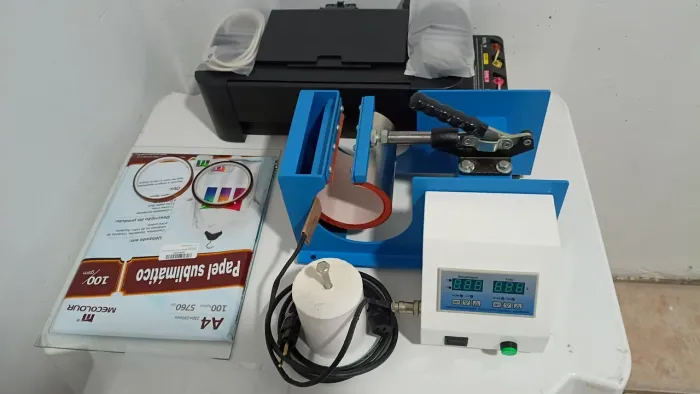 Equipamento para Sublimação de Canecas