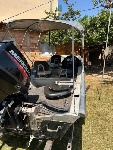 Barco lancha alumínio 2020