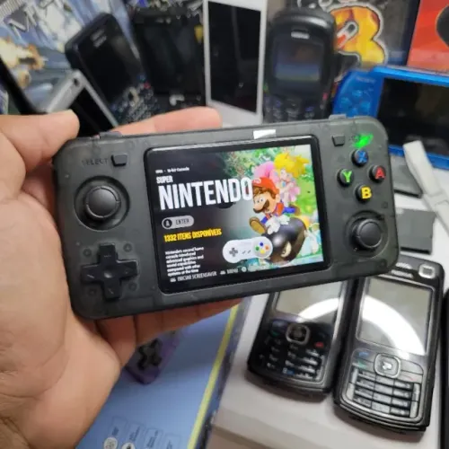 Console Portátil Retrô R36H 64GB com Mais de 20 Mil Jogos