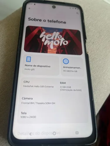 Celular Moto G15 256Gb
