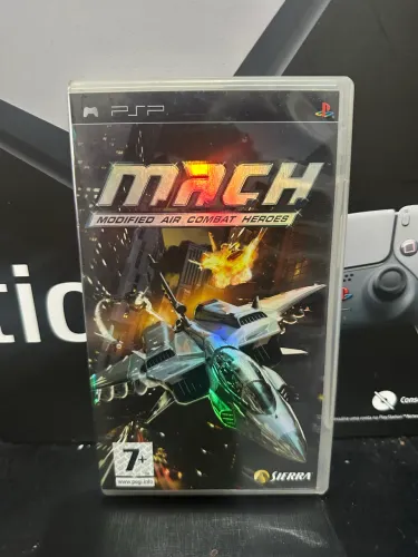 Jogo MACH modified air combat heroes psp 