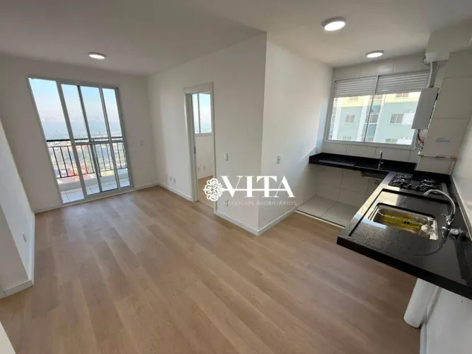 Apartamento com 2 dormitórios para alugar, 41 m² por R$ 2.797,10/mês - Centro - Guarulhos/