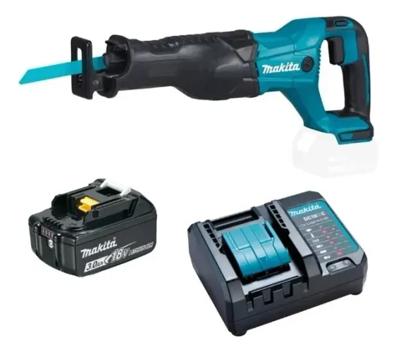Serra sabre com bateria de 18v-3Ah ( Makita )