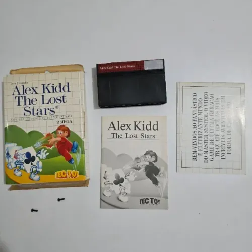 Alex Kidd in the Lost Stars - Sega Master System Tectoy