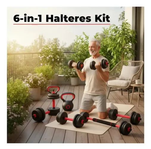 Kit academia completo 