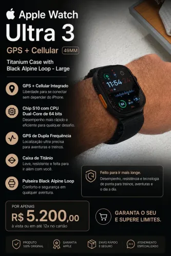 Apple Watch Ultra 3 - preço final