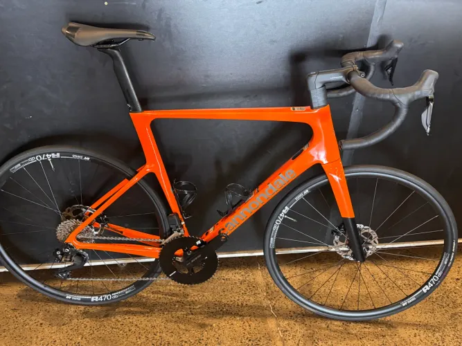 BICICLETA CANNONDALE SUPERSIXEVO CARBON DISC 4 TAMANHO 58 