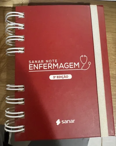 Sanar note enfermagem