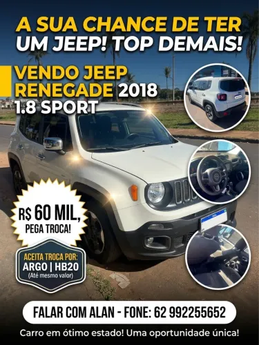 Jeep Renegade 1.8 4X2 Flex 16V Aut. 2018