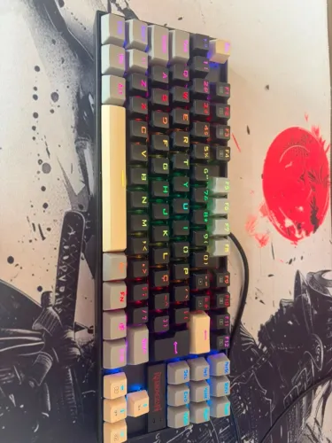 TECLADO MECÂNICO REDRAGON KUMARA RGB K552