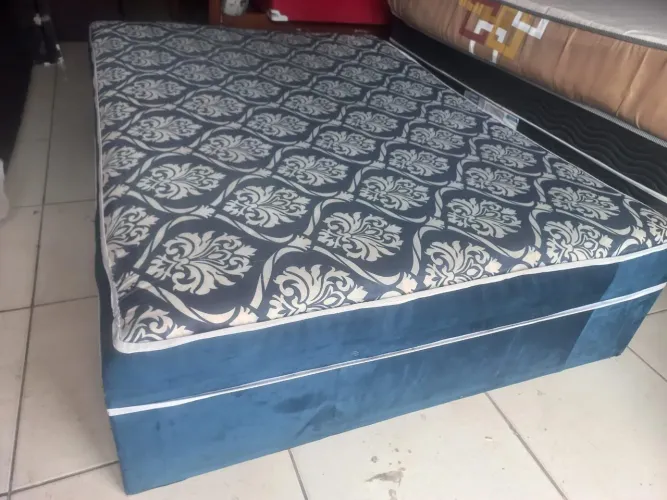 Cama Casal de Espuma (ENTREGA GRÁTIS)