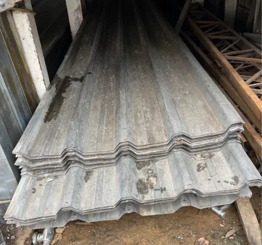 Telha de Zinco Trapézio 40 7,20m x 1,07 - Direto do Depósito | R$28 o Metro Linear