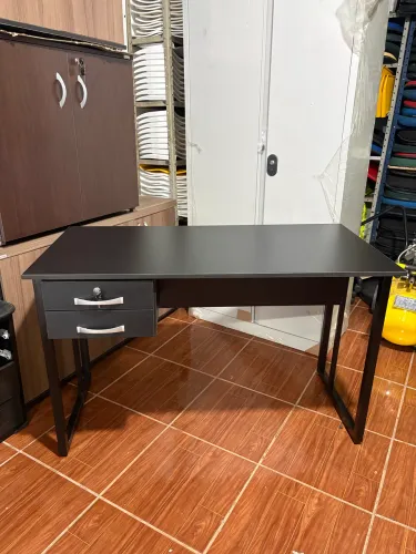 Mesa reta c gaveta - nova