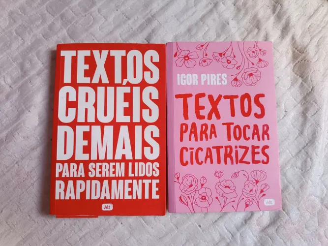 Livro: Texto cruéis para serem lidos rapidamente - Igor Pires