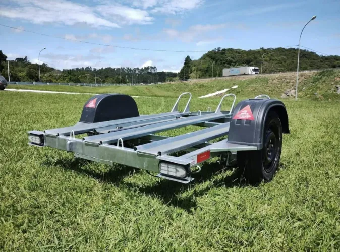 Plataforma 3 Motos Galvanizada 