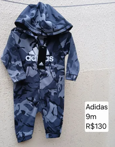 Macacão Adidas 9m Novo