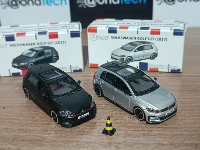 Miniaturas Golf burago 1.64 2 unidades 
