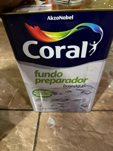 Fundo preparador coral a base de água