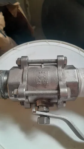 Valvula Esfera. 11./2. De aco inox