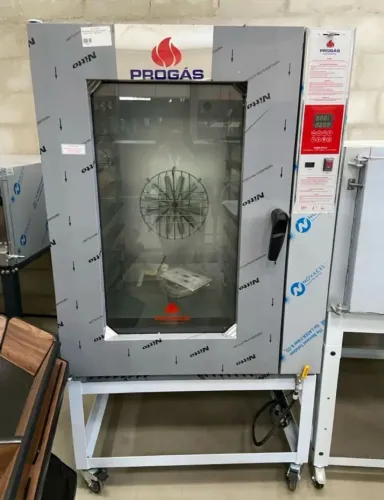 Forno Turbo A Gás 10 Telas Linha New Light Progás