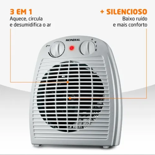 Aquecedor Mondial 1800w