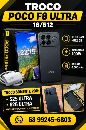 TROCO POCO F8 ULTRA 16/512GB