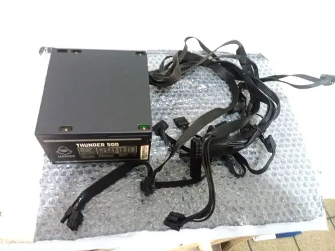 FONTE MANCER THUNDER 500W, 80 PLUS BIVOLT