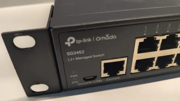 Switch Gerenciável Tp-link Tl-sg3452 L2 + 48 Portas Gigabit 10/100/1000mbps + 4 Slots Sfp