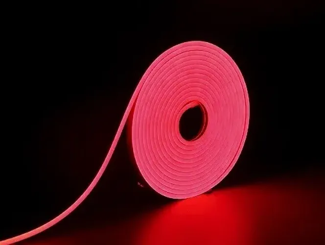 Fita LED 12V 5m Neon rosa