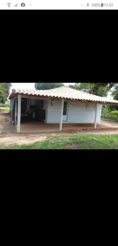 Chácara 3 Alqueires Plano,Poço,Açude,Casa 3 Dorms