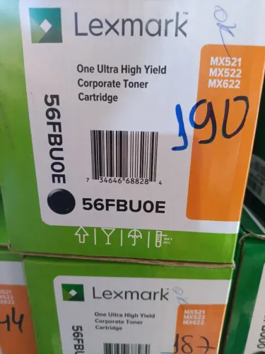 Toner Lexmark 56fbuoe lacrados originais ?