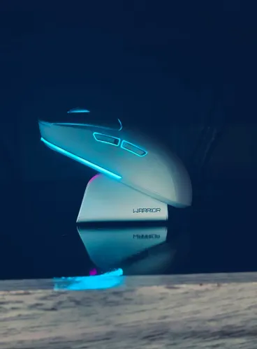 Mouse Gamer sem fio Magnus Warrior MO422 Branco