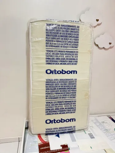 Colchão infantil de berço Ortobom novo