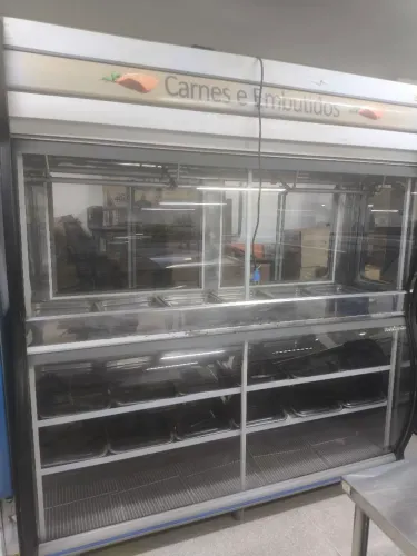 Expositor de carnes duplo 2,00m Refrimate
