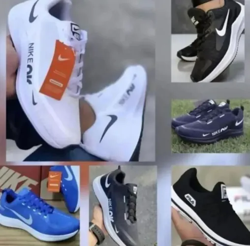 Tênis masculino Nike e fila